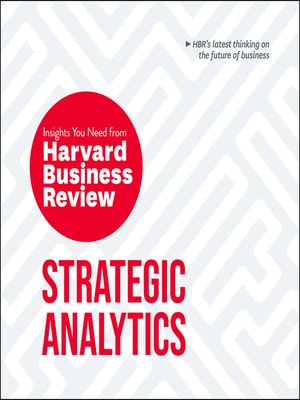 cover image of Strategic Analytics